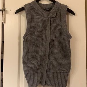 Armani Exchange Full Zip Sweater Vest